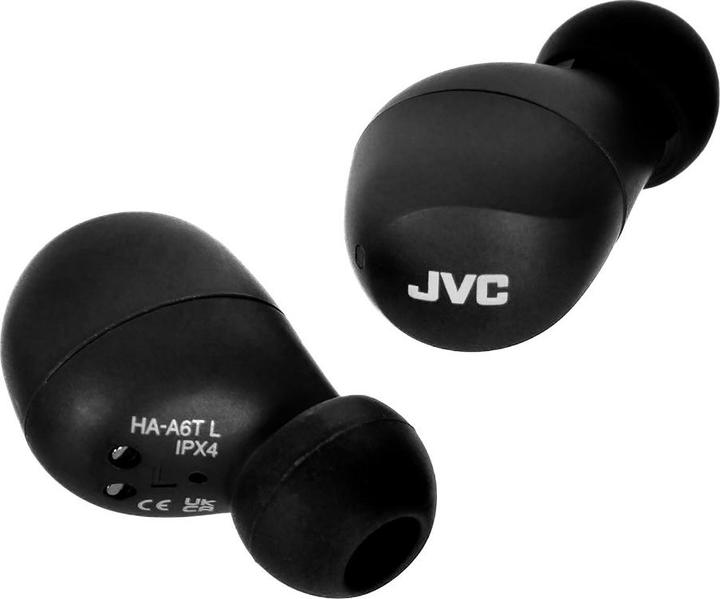 Immagine prodotto JVC HA-A6T-B-U Cuffie nere In Ear TWS leggere 3,9 g (Nessuna cancellazione del rumore, 7.50 h, Senza fili)