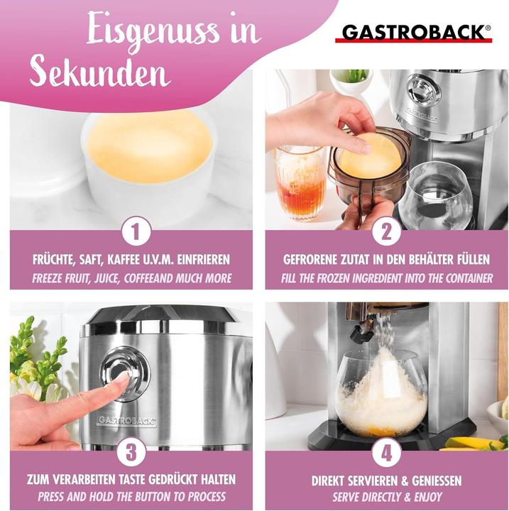 Produktbild Gastroback Eiszerkleinerer