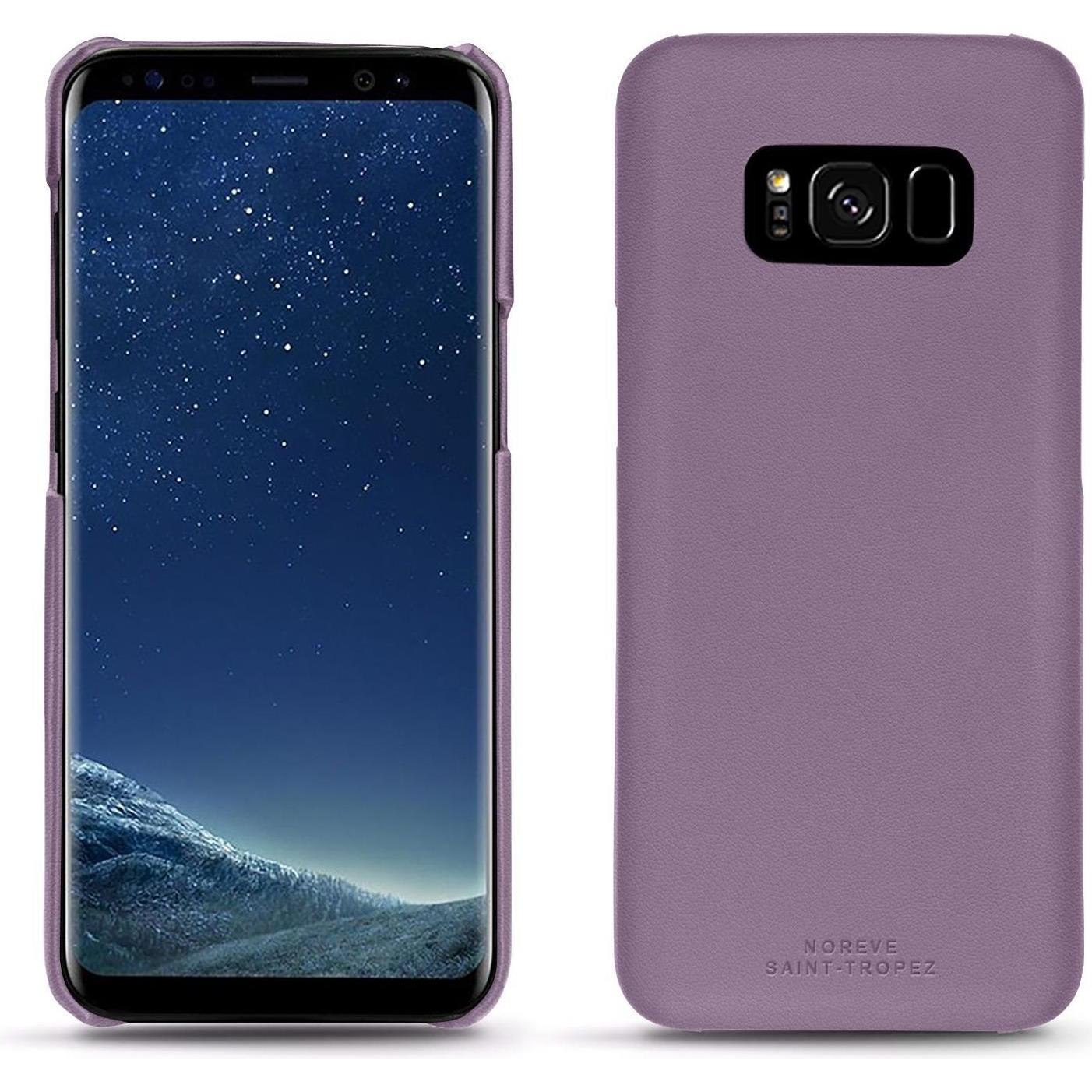 Noreve Lederschutzhülle (Samsung Galaxy S8), Smartphone Hülle, Violett