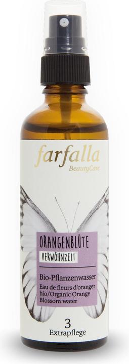 Produktbild Farfalla ORANGENBLÜTE Bio Pflanzen-Wasser | Verwöhnzeit (Mizellenwasser, 75 ml)
