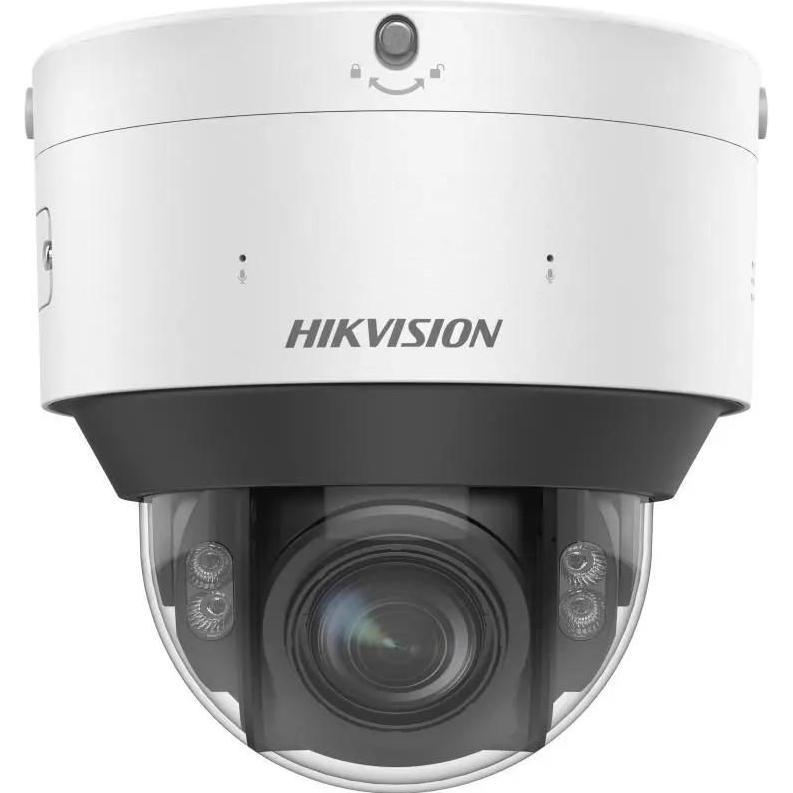 Hikvision iDS-2CD7547G0-XZHSY(2.8-12mm) Dome 4MP DeepinView PTRZ (2688 x 1520 Pixel), Netzwerkkamera, Schwarz, Weiss