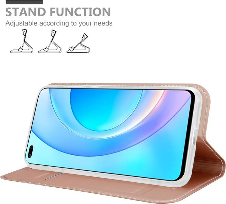 Actual product image Cadorabo Classy Book Case for Honor 50 LITE (Honor 50 Lite)