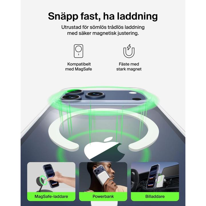 Actual product image Belkin SheerForce magn. Schutzh. iPhone 17 ProMax tran.MSA032hqCL (Apple iPhone 17 Pro Max)