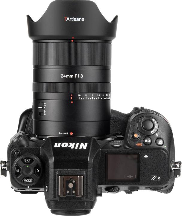 Actual product image 7artisans AF24mm F1.8 Nikon (Z Mount) (Nikon Z, full size)