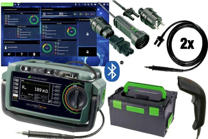 Gossen Goss Comfortpaket Secutest St Pro M708c (CAT II 250V)