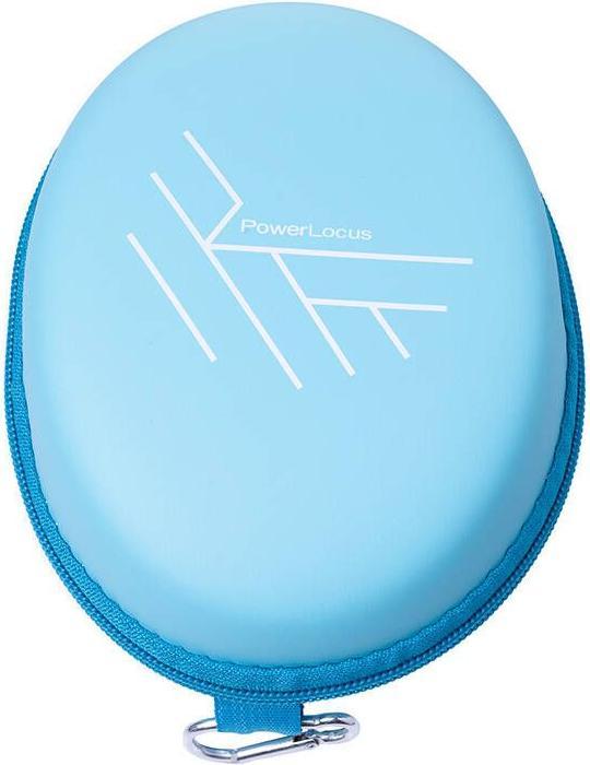 Actual product image PolarPro PowerLocus Bobo wireless headphones for kids (blue)