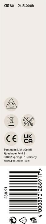 Produktbild Paulmann Kolben (B15d, 1055 lm, 1x)