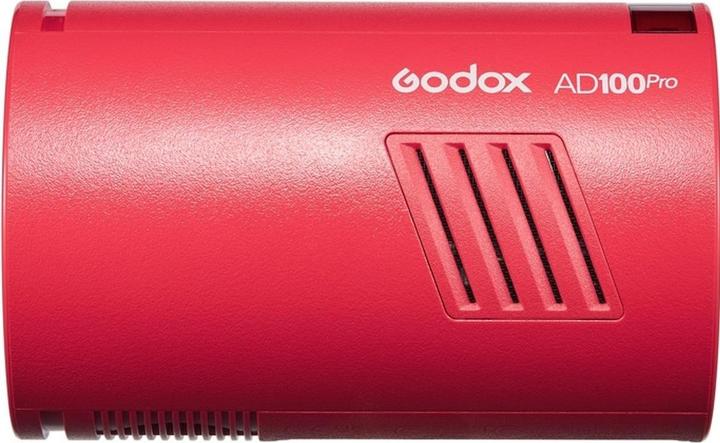 Actual product image Godox Witstro AD100Pro Red (Plug-on flash, Godox)