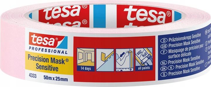 tesa Präzisionskrepp® Sensitive 50:25 (25 mm)