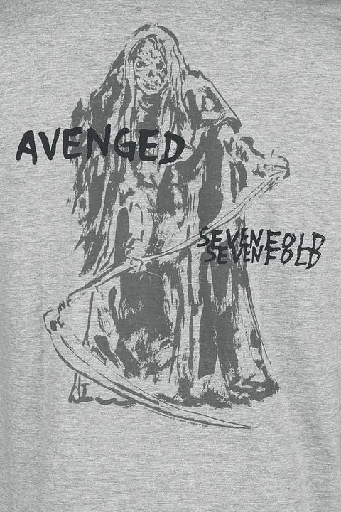 Actual product image Avenged Sevenfold Scheleton Bat (XL)
