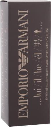Image du produit Giorgio Armani Emporio He Lui Il Él (Eau de toilette, 100 ml)