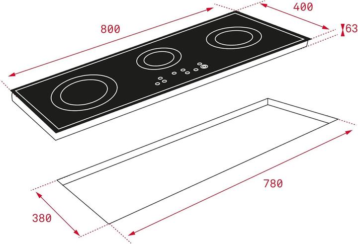 Image du produit Teka TRC 83631 (80 cm)
