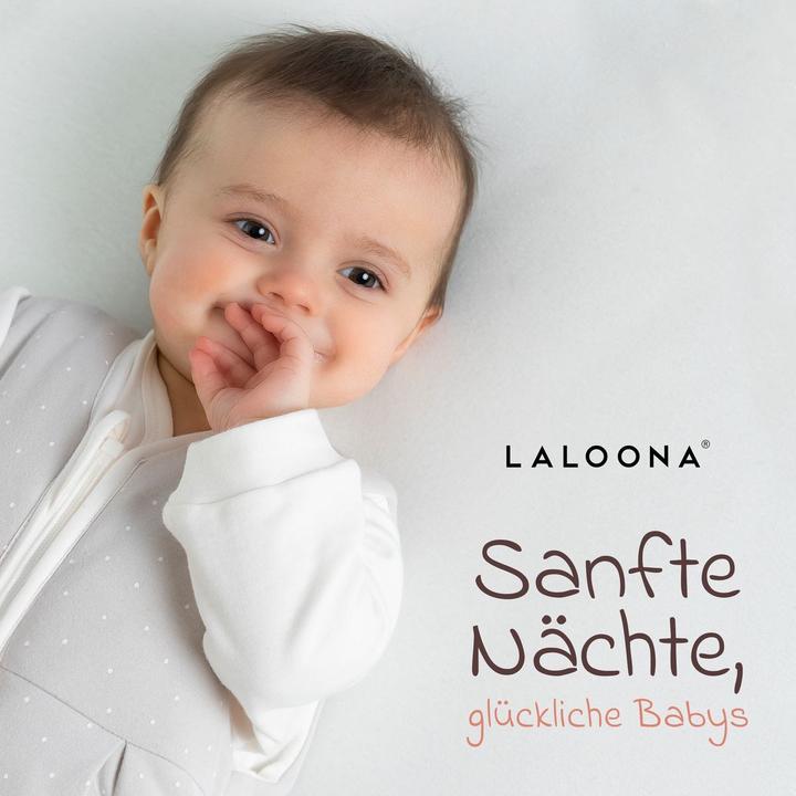 Produktbild La Loona LaLoona Schlafsäcke Schlafsack wattiert - Dots - Light Taupe (3-Jahreszeiten, Frühling, Herbst, Winter)