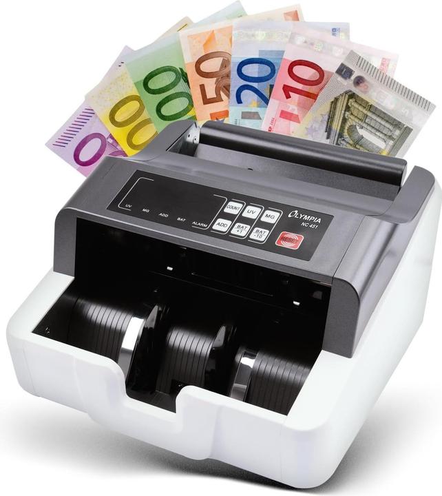 Produktbild Olympia 1 – 999 Noten, LED (Geldscheinprüfer)