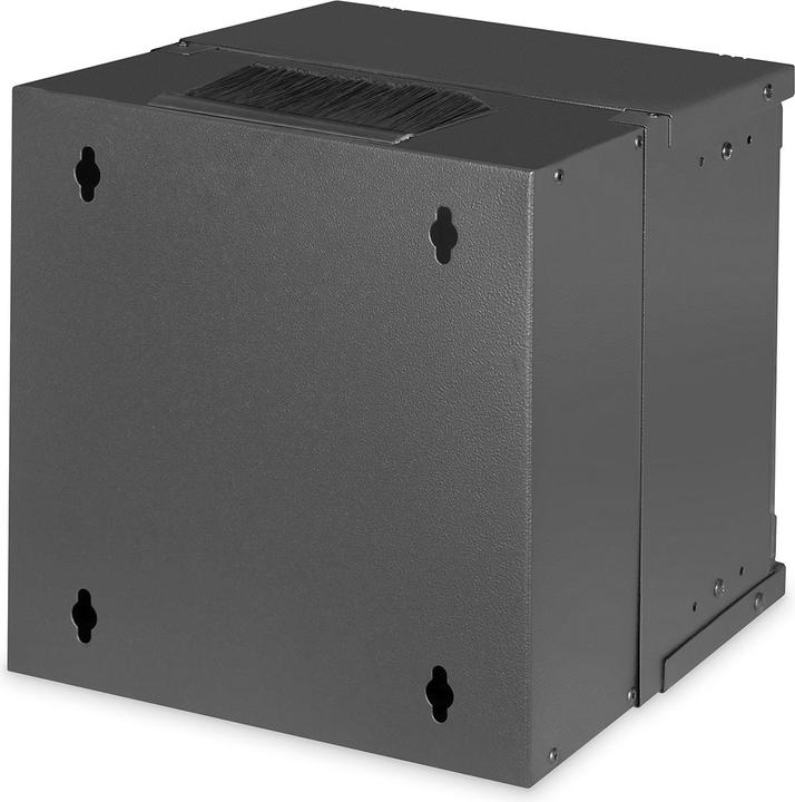 Produktbild Digitus 10" 6HE Wandgehäuse, SOHO PRO 324 x 316 x 298 mm, schwarz (6 HE, 10 Zoll Rack)