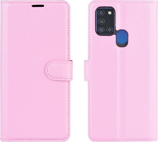 Produktbild MU Classic Litchi Leder Bookcover Series (Samsung Galaxy A21s)