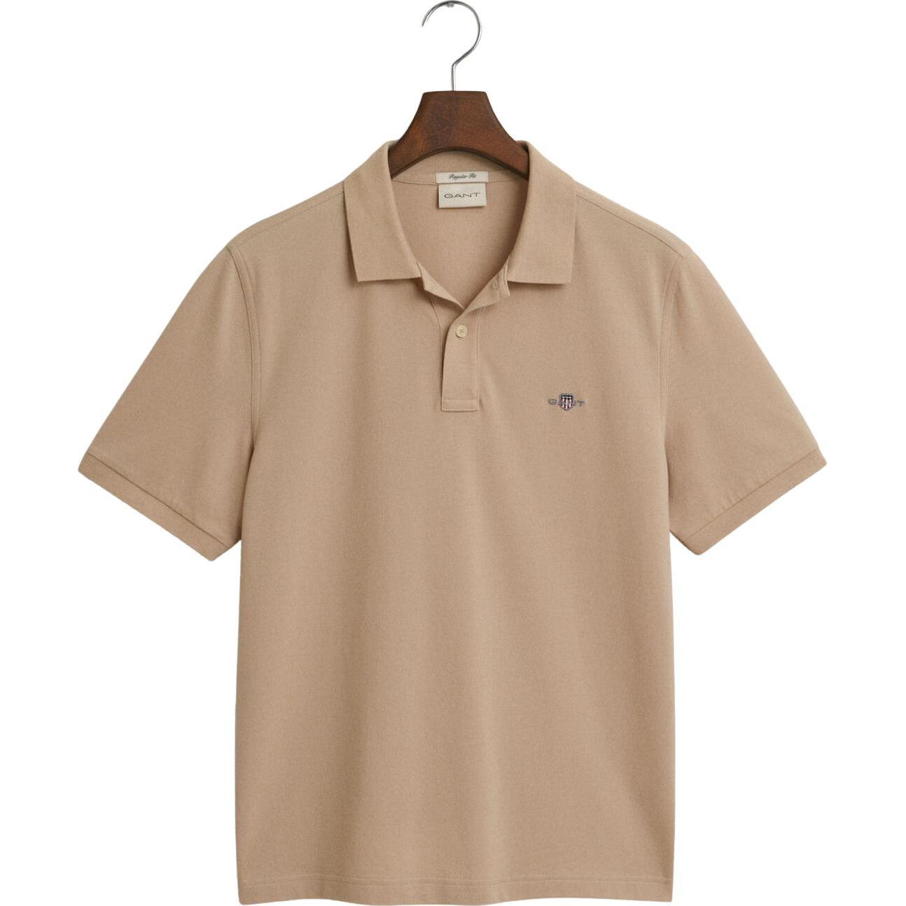 GANT, Herren, Shirt, Shield, Beige, (3XL)