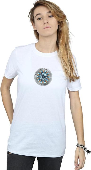 Produktbild Avengers Endgame Tony Stark Heart TShirt (3XL)