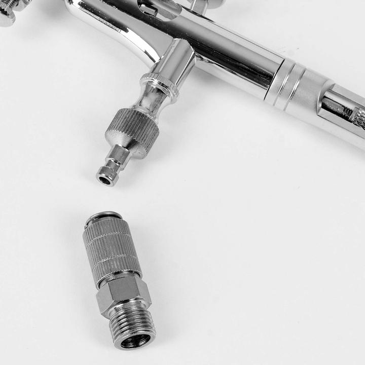 Actual product image Wiltec Quick Release Coupling Adaptor for 9.51 mm Hose for Airbrush Guns