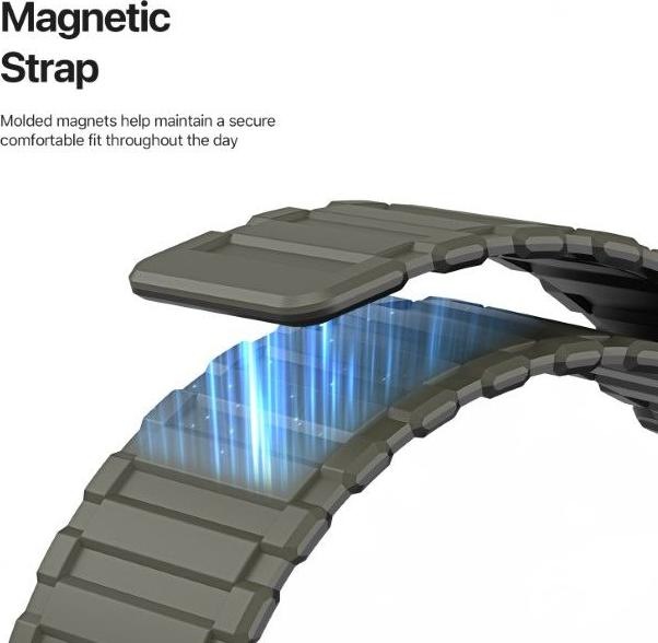 Actual product image Dux Ducis KJ bracelet (42 mm, 45 mm, 44 mm, 49 mm, Silicone, Apple Watch Ultra 2, Apple Watch Series 8, Apple Watch Ultra, Apple Watch Series 5, Apple Watch Series 7, Apple Watch Series 6, Apple Watch Series 3, Apple Watch Series 4, Apple Watch SE, Apple Watch Series 9)