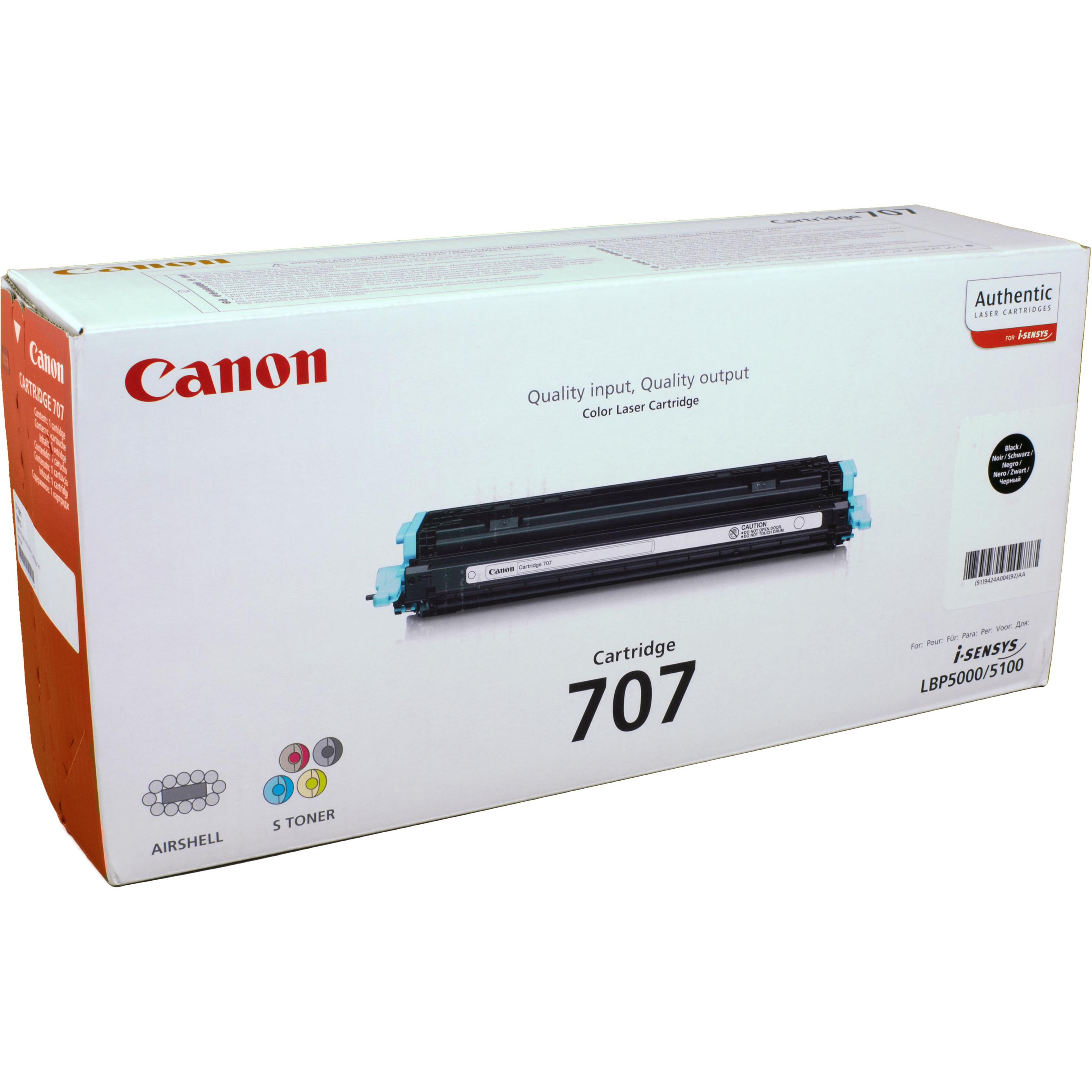 Canon, Toner, 707 (BK)
