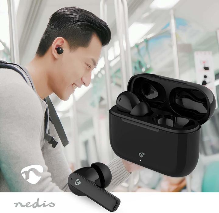 Actual product image Nedis HPBT2425BK (ANC, 6 h, Wireless)