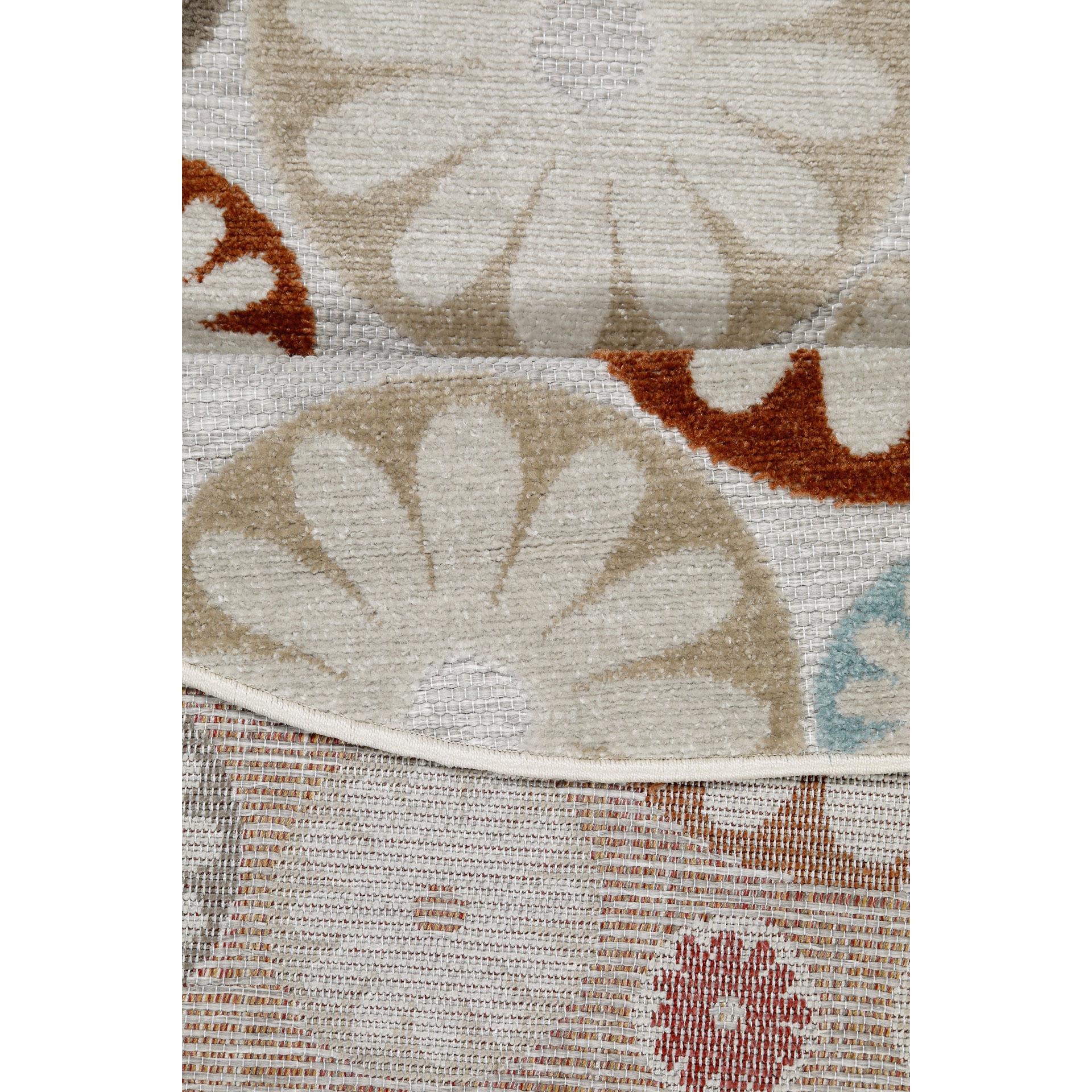 Thumbnail - Wecon Home, Teppich, Outdoorteppich Flowerdrops (120 x 120 cm)