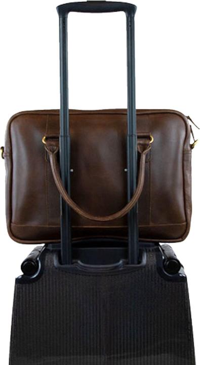 Produktbild Buckle & Seam Leder Business Briefcase Everett Braun / (7 l)