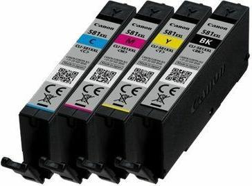 Actual product image Canon Cli-581xxl (M, C, Y, FC)