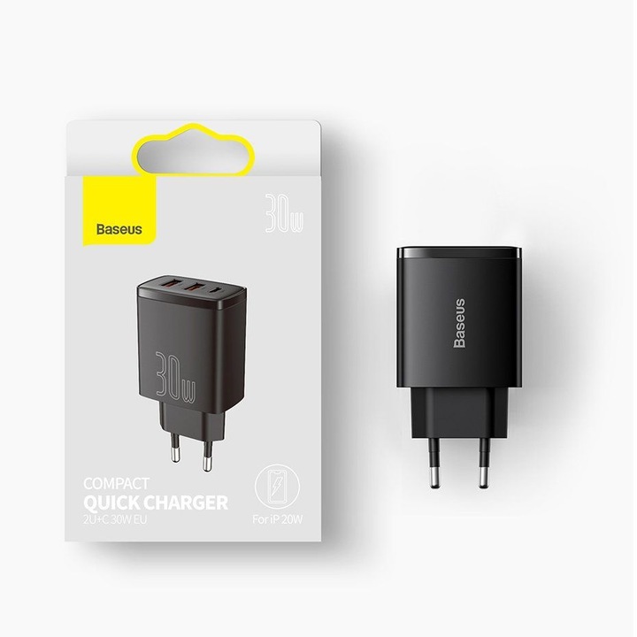 Produktbild Baseus Compact Quick Charger (30 W)
