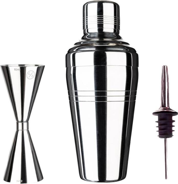 Produktbild Cocktail Club - Bar Kit Mini - 3-piece Shaker, Jigger, Pourer (Cocktail Set)