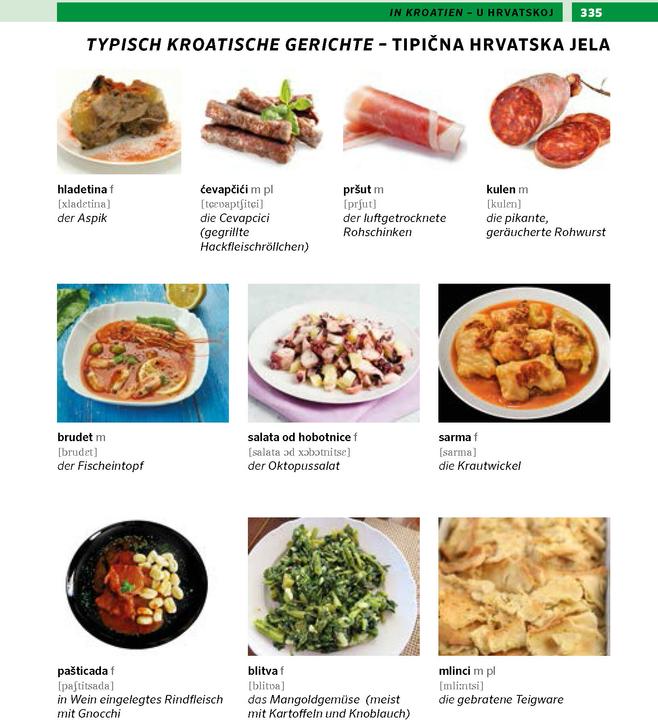 Produktbild Bildwörterbuch Kroatisch (Deutsch, Kroatisch, 2022)