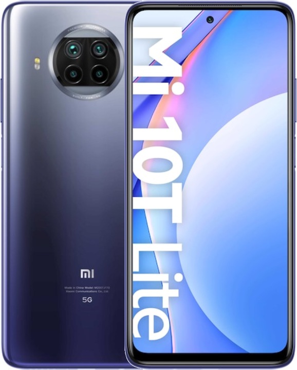 Xiaomi Mi 10T Lite (128 GB, Atlantic Blue, 6.67", Dual SIM, 64 Mpx, 5G)
