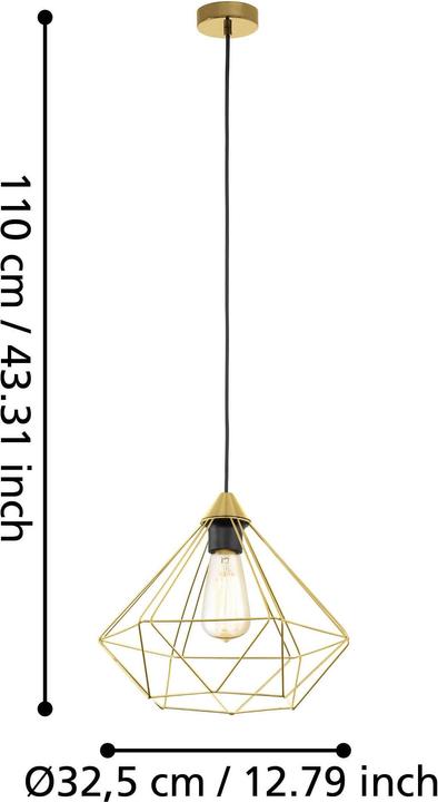 Actual product image EGLO Tarbes (E27)