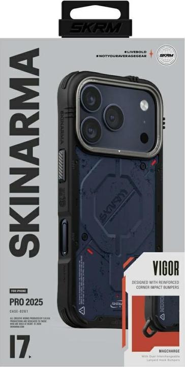 Produktbild Etuui Etui Skinarma Vigor MagSafe do iPhone 17 Pro niebieski (Apple iPhone 17 Pro)