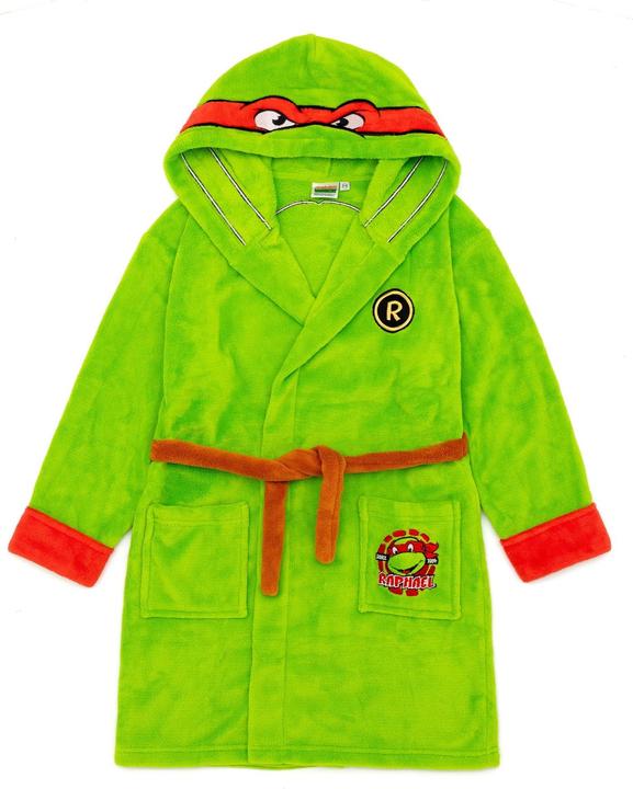 Actual product image Teenage Mutant NT Boys Raphael Dressing Gown (122)