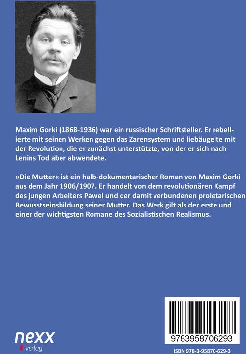 Produktbild Die Mutter (Deutsch, Adolf Hess, Maxim Gorki, 2017)