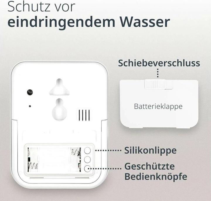 Produktbild ADE Funkuhr Weiss