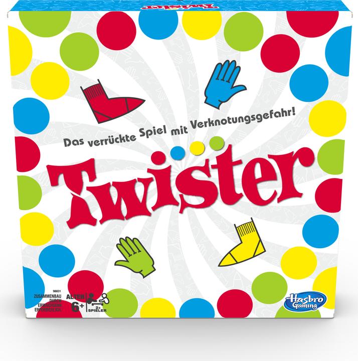 Actual product image Hasbro Gaming Twister (German, 2 Players)