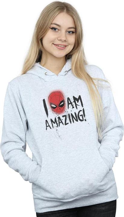 Image du produit - Sweat à capuche SPIDER-MAN AM AMAZING - Femme (XL)