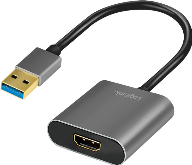 Produktbild LogiLink USB 3.0 zu (HDMI, 5.10 cm)