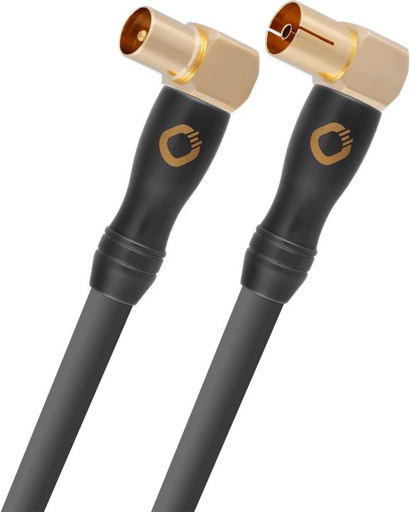 Actual product image Oehlbach Transmission Shift 90 100 black 1.00m (Antenna cable)