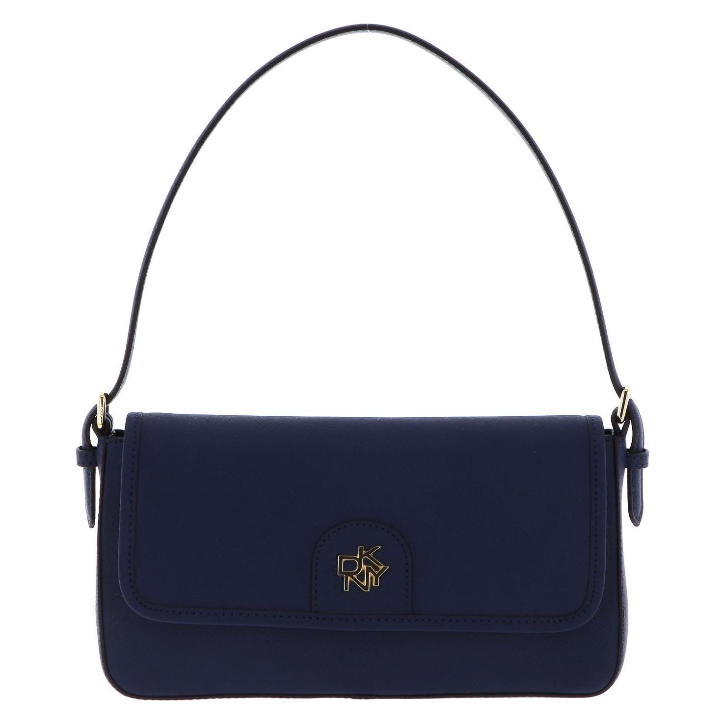 Dkny, Damen, Handtasche, Carol Shoulder Bag, Blau