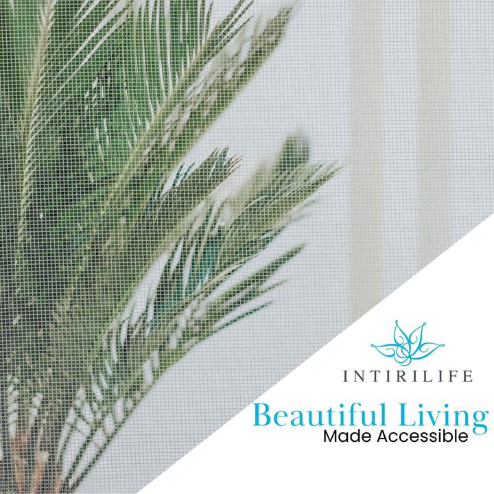 Image du produit Intirilife Moustiquaire en blanc largeur 100cm (100 x 100 cm)