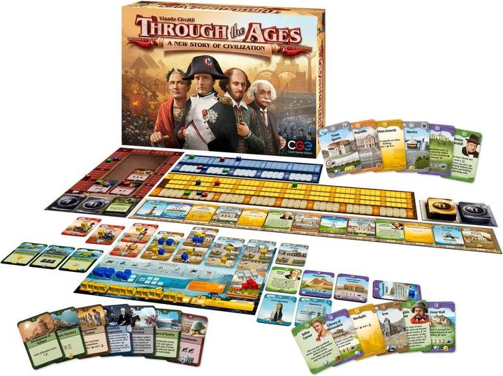 Actual product image Czech games edition Through the Ages: A New Story of Civilization (English)