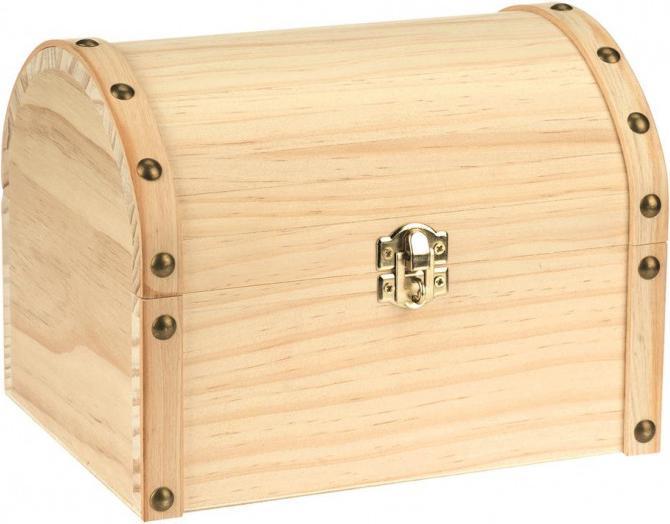 Produktbild Glorex Holztruhe Pinie