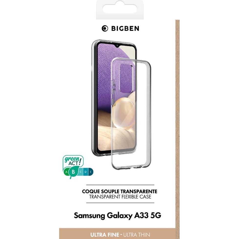 Thumbnail - Bigben Connected BBC Soft Case transparent Galaxy A33 5G (Samsung Galaxy A33 5G), Smartphone Hülle, Transparent
