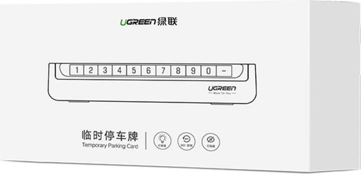Immagine prodotto Ugreen targa telefonica per auto nera (LP178) (Universale)