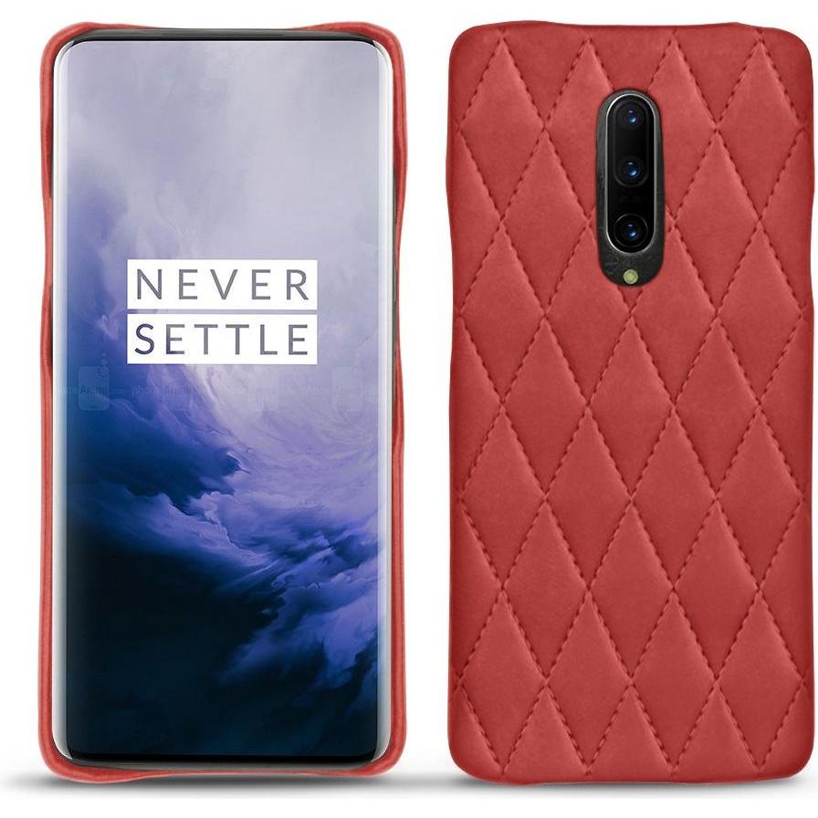 Thumbnail - Noreve Lederschutzhülle (OnePlus 7 Pro), Smartphone Hülle, Rot