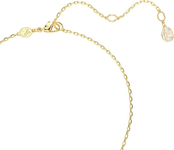 Produktbild Swarovski Chroma Halskette Oktagon Schliff Grün Gold (Swarovski Metall)